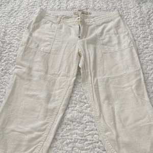 Sonoma Cream Cropped Pants